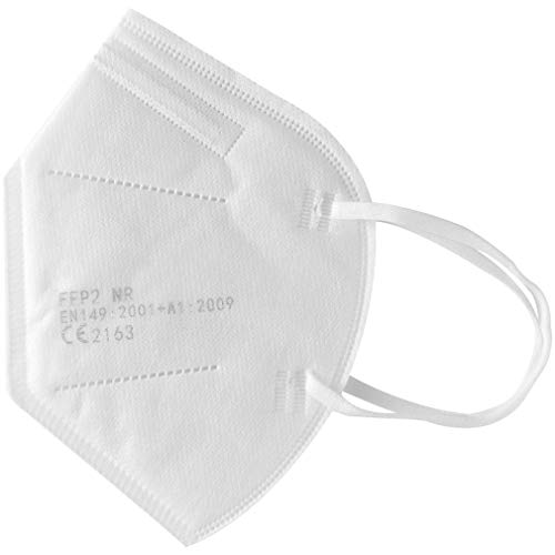 Mascarilla de protección respiratoria FFP2 (50 unidades, con certificación CE)