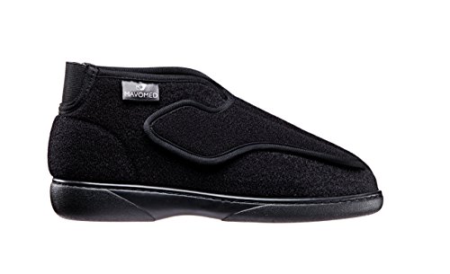 Mavomed Zapatos postoperatorio para Hombre y Mujer – Zapatilla con Cierre de Velcro – Zapato Lavable con Suela, Zapatos ortopédicos, Zapato postquirúrgico para Personas (40)