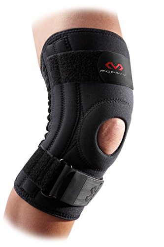 Mcdavid 421r Estabilizador Lateral De Rodilla, Unisex Adulto, Negro, M