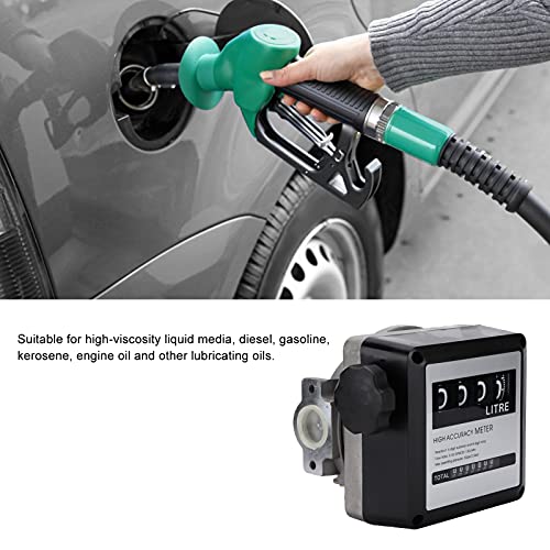 Medidor de Combustible de Gasolina, Medidor de Flujo de Combustible 20‑120L / Min para Aceite de Motor para Gasolina para Diésel