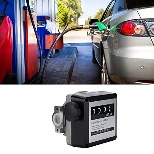 Medidor de Combustible de Gasolina, Medidor de Flujo de Combustible 20‑120L / Min para Aceite de Motor para Gasolina para Diésel