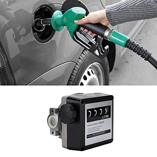 Medidor de Combustible de Gasolina, Medidor de Flujo de Combustible de 5 a 30 GPM Pantalla Grande para Gasolina para Aceite de Motor para Diésel