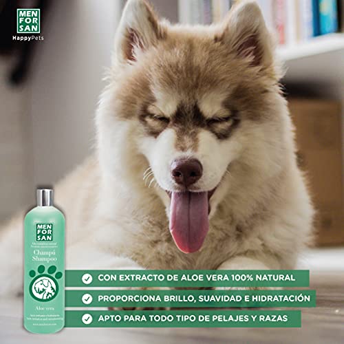 MENFORSAN Champú Perros Aloe Vera - 1 Litro