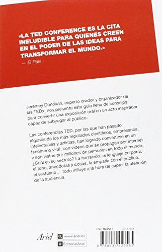 Método TED para hablar en público: Los secretos de las conferencias que triunfan en todo el mundo (Ariel)