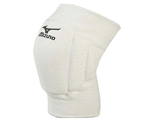 Mizuno Team Rodillera, Unisex Adulto, Blanco, S