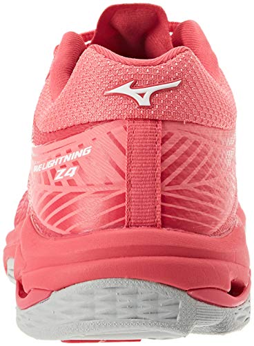 Mizuno Wave Lightning Z4, Zapatillas Mujer, Rosa (Azalea/Wht/Camelliarose 001), 39 EU