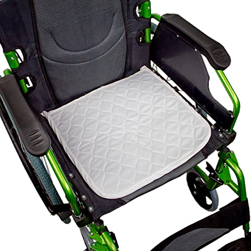 Mobiclinic, Empapador adultos, Pack de 3 unidades, Reutilizable, Marca Española, para Silla de Ruedas, para Asientos, para Coche, Lavable, 450 lavados, absorción 3,8 L/m2, 40 x 38 cm, color Blanco