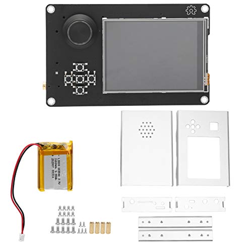 Módulo Transceptor Eujgoov SDR, Transceptor SDR Portátil con Comunicación por Radio con Pantalla Táctil Extendida de 3,2 Pulgadas