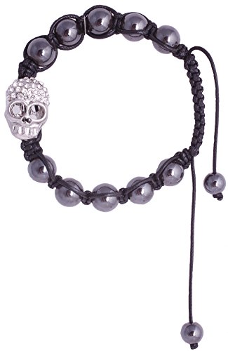 Mr, Freeman IhnSie Diseño con bolas engastadas pulseras para hombre Mujer calavera de plata pulsera brazalete de surfista brazalete SH57