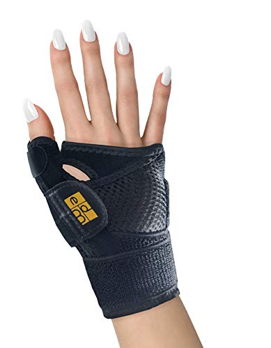 Muñequera Con Férula Para Pulgar por Everyday Medical I Inmovilizador de Pulgar para Mujer y Hombre I Se Encaja a la Izquierda o Derecha Mano I Alivio del Síndrome del Túnel Carpiano I Thumb Splint