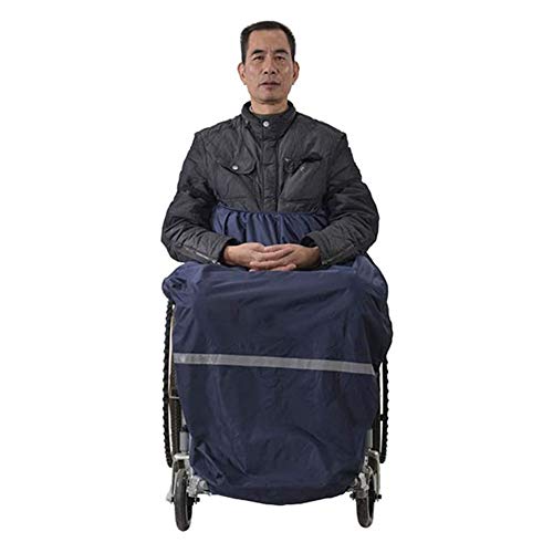 NACHEN Manta para Silla de Ruedas para Adultos, Capa de protección de Invierno Impermeable, Cubierta de poliéster para Personas Mayores, tamaño Universal