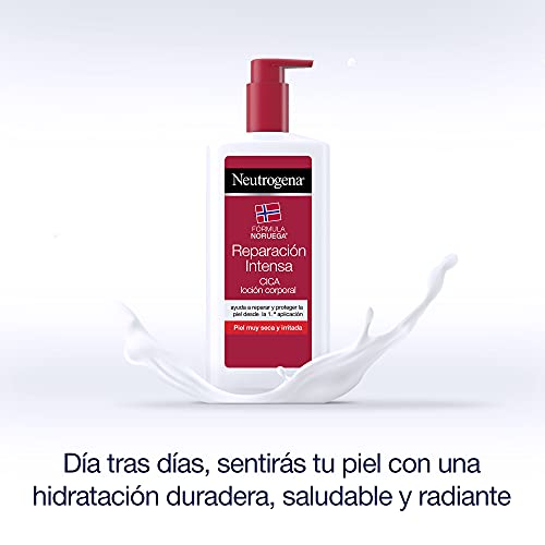 Neutrogena Crema Hidratante Corporal, Reparación Intensa, 2x750ml