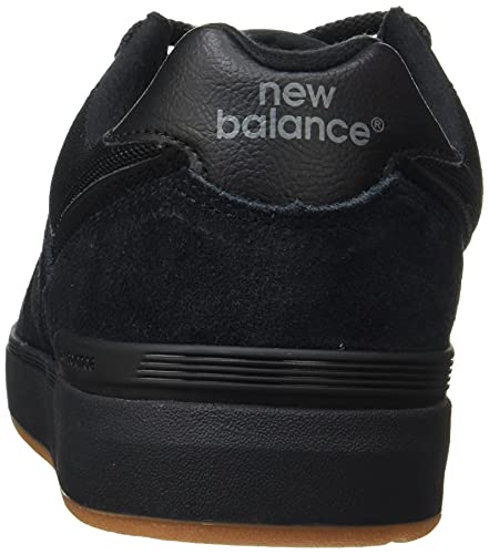 New Balance AM574V1, Zapatos de Skate Hombre, Black, 45.5 EU