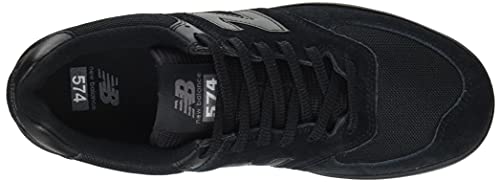 New Balance AM574V1, Zapatos de Skate Hombre, Black, 45.5 EU