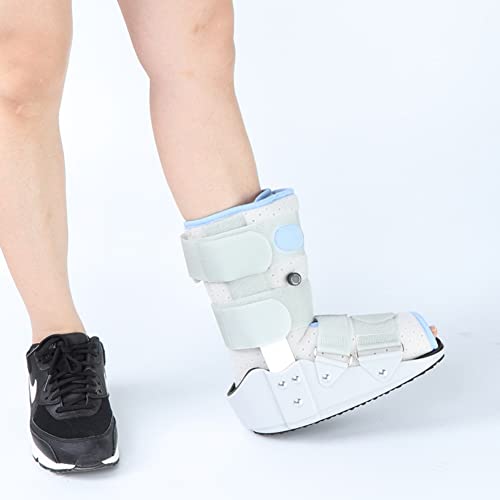 Nlight Walker Brace,Zapatos De Senderismo para Reparación De Fracturas Soporte De Correa De Tobillo Ortesis De Pie Ortesis De Férula Plantar para Lesiones De Tobillo Y Pie,S