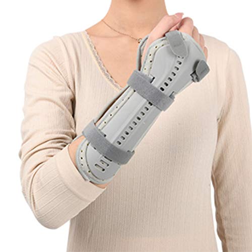 NNBD Férula para muñeca - Pulgar y ortesis de muñeca - Soporte estabilizador de Mano - Inmovilización posquirúrgica Adecuado para fracturas de Mano, esguinces de muñeca,Right,M