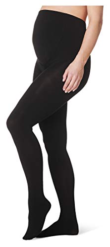 Noppies Maternity Tights 60 den Medias, Negro, L para Mujer