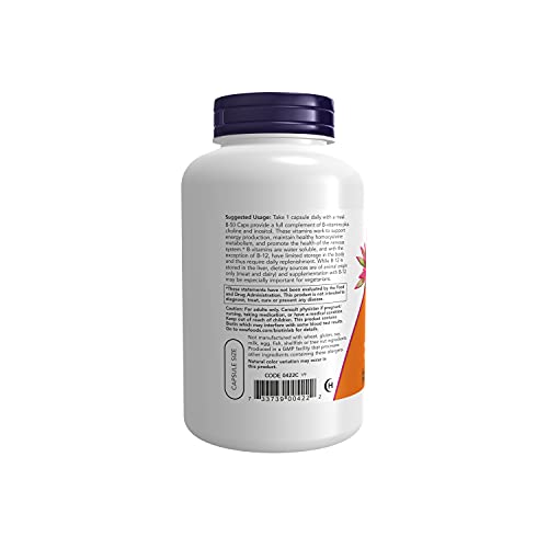 Now Foods La vitamina B-50-250 vcaps 250 Unidades 200 g