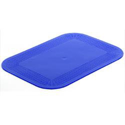 NRS Healthcare Dycem - Tapete antideslizante rectangular, 25 × 18 cm, color azul