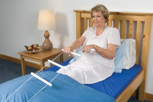 NRS Healthcare F30098 - Escalerilla de cuerda para cama