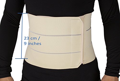 ObboMed® MB-2310NM Faja abdominal de 3 bandas (M: 86,3 – 99 cm/34 – 39 pulgadas)