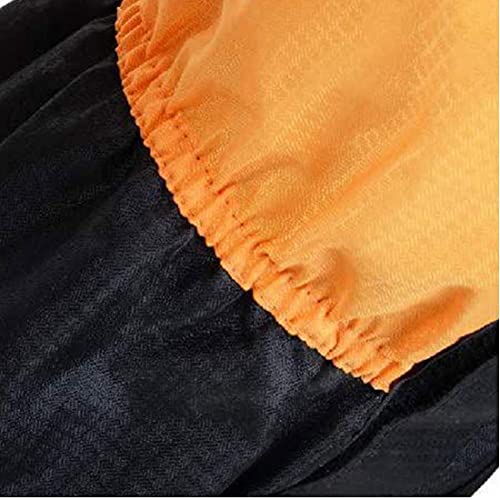 Odoukey-Gaiters de nieve Transpirable impermeable Transpirable Pierna Ligera Pierna Para Esquiar 1 Parpair Alaro Naranja