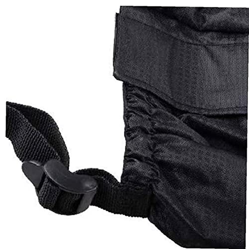 Odoukey-Gaiters de nieve Transpirable impermeable Transpirable Pierna Ligera Pierna Para Esquiar 1 Parpair Alaro Naranja