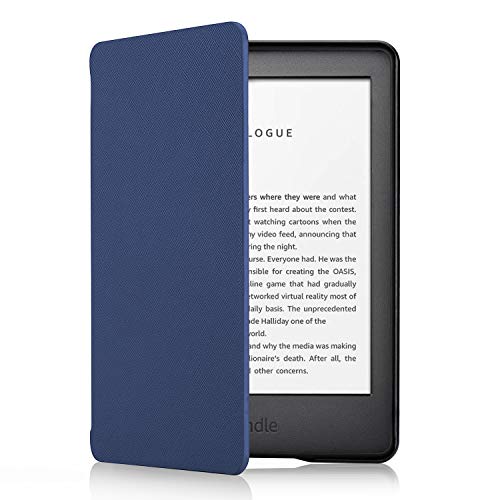 OMOTON Funda Nuevo Kindle 2019 Carcasa Nuevo Kindle 2019 Funda, PU, Sueño Automático, Cierre Magnético, Color Azul, Solo para All-New Kindle, 2019 Released