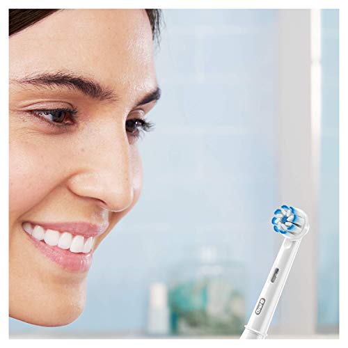 Oral-B PRO 2 Sensi Ultrathin Cepillo de Dientes Eléctrico con Mango Recargable, Tecnología Braun y 1 Cabezal de Recambio, Encías Fuertes y Sensibles, 2000 - Azul