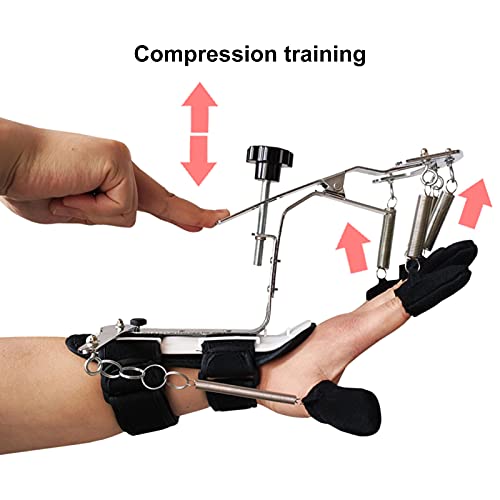 Ortesis de Muñeca para Dedos, Soporte Ajustable para Rehabilitación de Dedos, Cuna para Dedos, Dispositivos Ortopédicos Dinámicos con Resortes para Reparación de Tendones para Entrenamiento