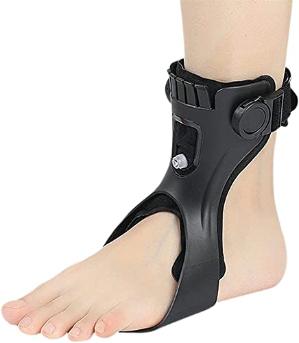 Ortesis de pie Caído, para Lesiones En El Tobillo del Tendón de Aquiles, Ortesis Y Tobillo AFO Corrección Postural, Férula Nocturna, Estabilizador, Ortesis Parálisis Flácida Caído Right Foot,L