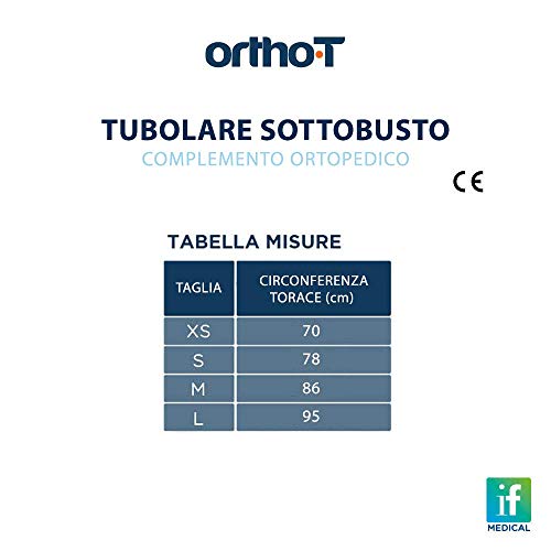 Ortho-T tubular para el busto y el corsé ortopedico sin costuras