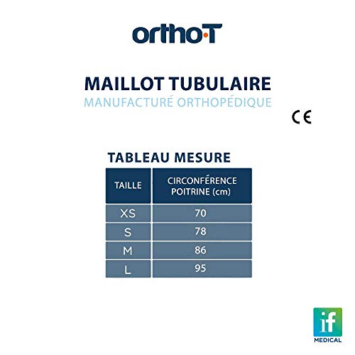 Ortho-T tubular para el busto y el corsé ortopedico sin costuras