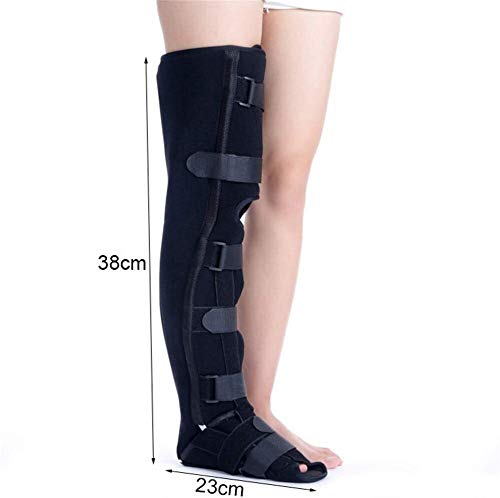 Orthopedic Walker Boots AJUSTEBLEKNEE INMOBILIZANTE STRACE Confort SECURSIONES Férula de la Rodilla Estabilizador aplicable a fracturas tibiales y tibulares, fracturas del Tobillo 12.31 (Size : L)