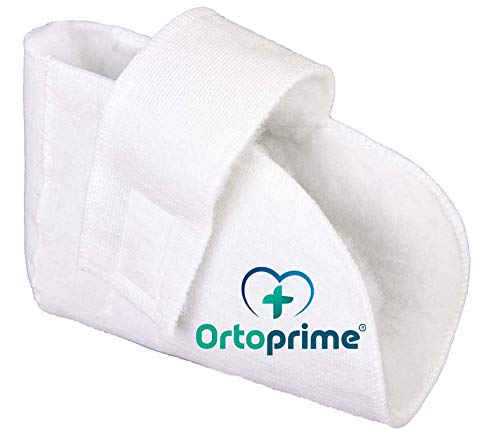 OrtoPrime Patuco Antiescaras Ortopédico - Cojín Antiescaras Pies Codos - Protector de Cama y Silla de Ruedas - Talonera Antiescaras Ortopédica colchón Antiescaras - Protector Talón PIE DERECHO