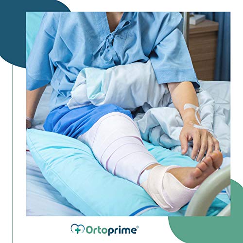 OrtoPrime Patuco Antiescaras Ortopédico - Cojín Antiescaras Pies Codos - Protector de Cama y Silla de Ruedas - Talonera Antiescaras Ortopédica colchón Antiescaras - Protector Talón PIE DERECHO