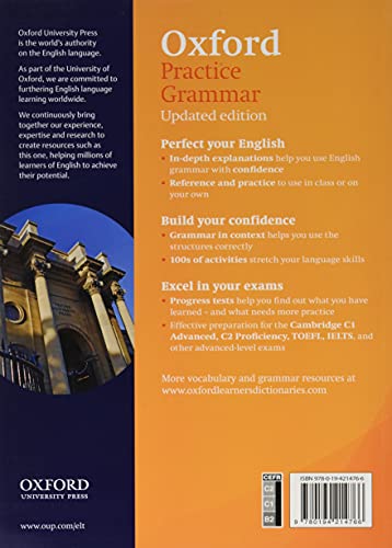 Oxford Practice Grammar Advance with Answers. Revised Edition: The right balance of English grammar explanation and practice for your language level