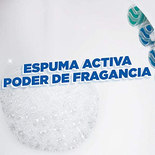 PATO Active Clean Colgador para Inodoro, Frescor Intenso, Perfuma y Desinfecta, Aroma, (duo Pack, 2 Unidades) [todos los Aromas], J308511, Marine, 150 ml