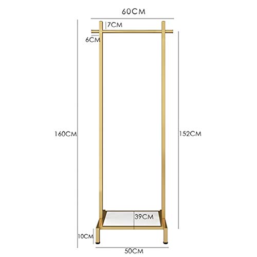 Perchero de pie Perchero De Pie,Coat Rack,Perchero Nórdicos Prendas De Oro Soporte Ganchos De Metal Bipedestador Percha for Sombrero Pasillo Dormitorio Sala De Recepción