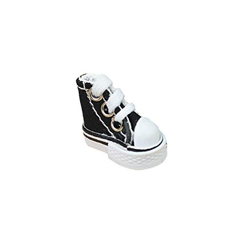 perfecthome Mini Zapatos De Dedo De 1 Pieza, Zapato De Baile con Dedos, Bonitos Zapatos De Skate para Breakdance De Dedos/Diapasón/Zapatos De Muñeca/Hacer Llaveros De Zapatillas Security