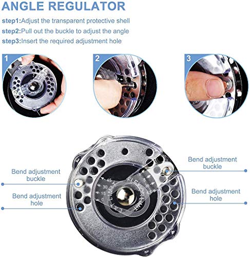 PHASFBJ Pie Tobillera Soporte, Air Shield Walker para Tobillo Ortesis Fractura de Botas Rodillera Ajustable Conjunto de Apoyo Elástico Abrigo del Tobillo Post Ligamento y Cirugía de Tendón,S