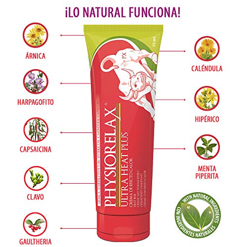 Physiorelax Ultra Heat Crema de Efecto Calor para Músculos y Ligamentos - 75 ml