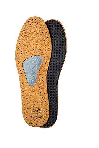 Plantillas Zapatos Ortopédicas Cuero para Neuroma de Morton y Dolor de Pies, con Soporte y Almohadilla para Arco Metatarso, para Hombres y Hujeres, Kaps Allevia, Todas las Tallas (43 EUR)