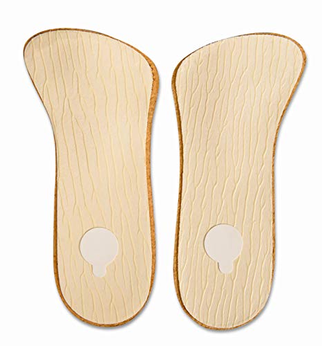 Plantillas Zapatos Ortopédicas de Cuero de 3/4 para Mujeres, Reducen las Molestias y Previenen el Dolor en el Antepié Con Soporte Para el Arco Metatarsiano (42 EUR)