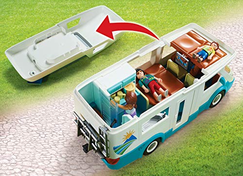 PLAYMOBIL Family Fun Caravana de Verano, A partir de 4 años (70088)