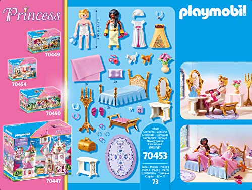 PLAYMOBIL Princess 70453 Dormitorio Real, A partir de 4 años