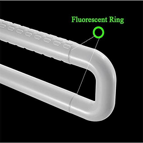 Plegable Barras de Agarre para Inodoro Abatible Manija de Baño Antideslizante Barandilla de Seguridad sin Barreras Empuñaduras para Casa Hotel Desactivado Embarazada Anciano