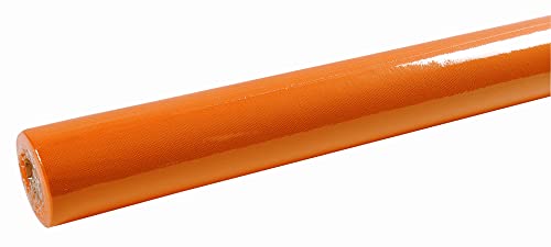 Pro Nappe Mantel – Ref R782043I – Mantel desechable de no Tejido spunbond – Rollo de 20 m de Largo x 1,20 m de Ancho – Color Naranja – Material Resistente al desgarro, Impermeable y Lavable