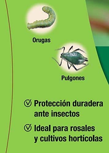 PROTECT GARDEN - Pack de 2 - Insecticida polivalente AL para jardín, Antiguo Decis, pulgones y orugas, Botella 750 ml…