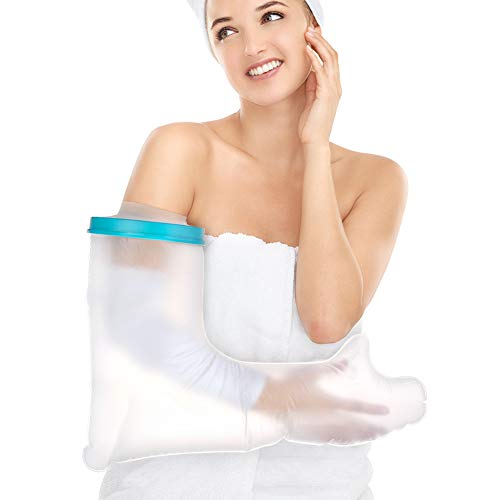 Protector de Escayola Impermeable Brazo, Protector de Ducha Brazo, Funda Protectora para Ducha Brazo Adulto